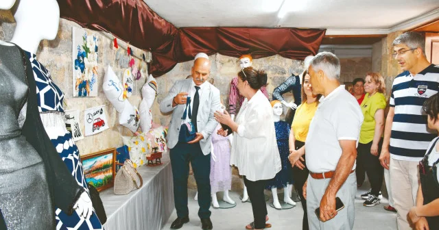 Hünerli ellerle sanata yolculuk Gündem Haberleri