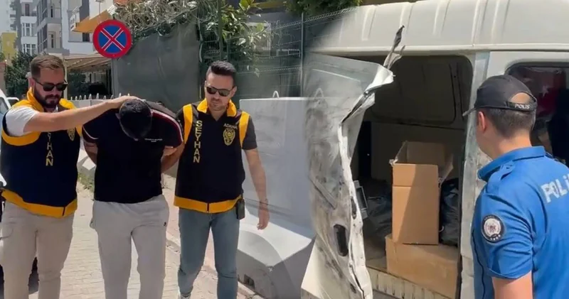 Cezaevindeki ağabeyinin aracının suç deposuna çevirmiş!