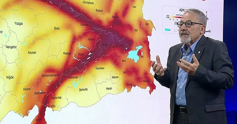 Naci Görür den Sivas için korkutan uyarı: 7 üzeri deprem üretebilir!