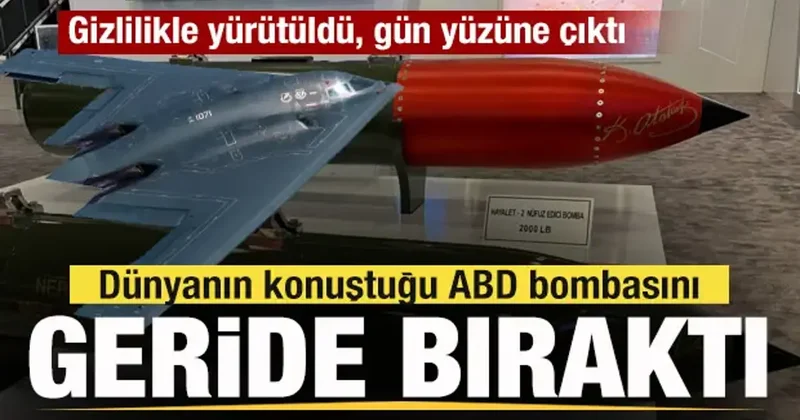 Hayalet 90 metre derinliğe nüfuz etti! ABD nin bombasını geride bıraktı