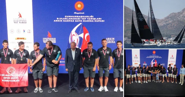 Cumhurbaşkanlığı 6. uluslararası yat yarışları Kıbrıs etabı sona erdi: Büyük ödül Deniz Harp Okulu Takımı’nın Spor Haberleri