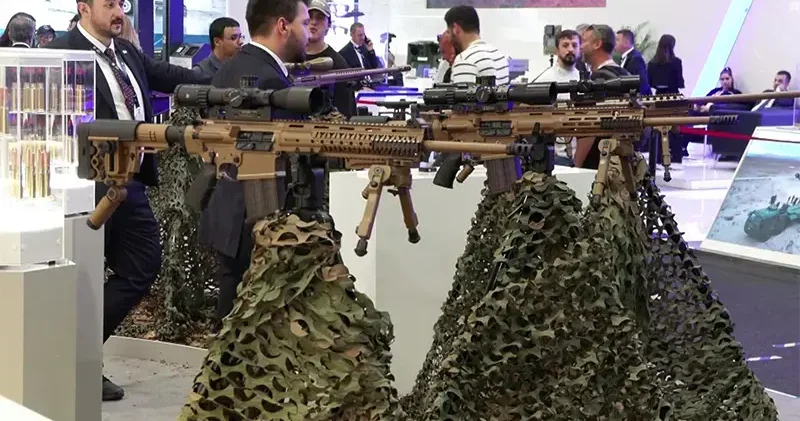 MKE yerli olarak geliştirilen 2 keskin nişancı tüfeklerini tanıttı