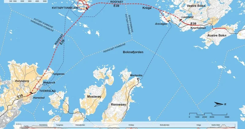 Norveç su altında 27 kilometre uzunluğunda karayolu inşa edecek: 21 saatlik yol 35 dakikaya düşecek!