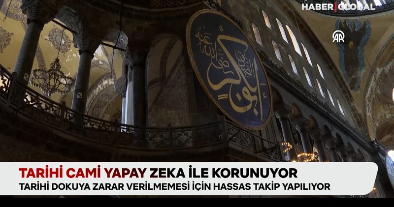 Tarihi cami yapay zeka ile korunuyor