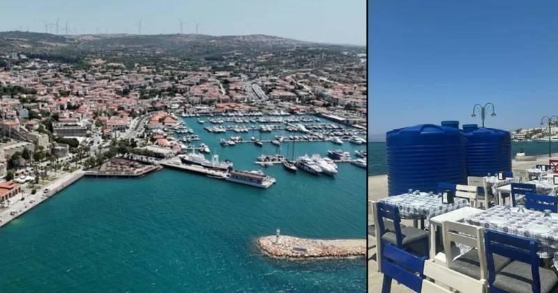 Çeşme de günlük 7 saatlik kesinti başladı Son dakika haberleri