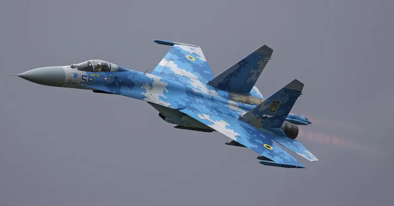 Son dakika: Ukrayna dan Rusya ya ağır darbe! Rus Su 27 uçağı imha edildi