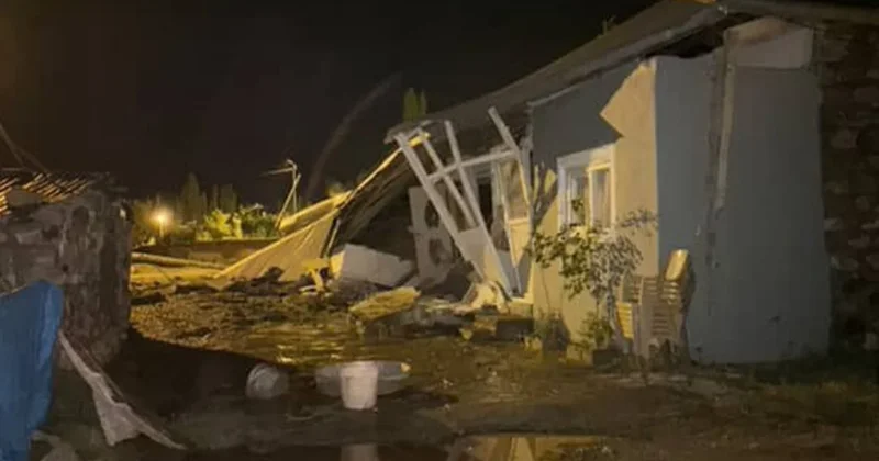 Kars ta sel ve heyelan: Evler sular altında kaldı, yollar kapandı Sözcü Gazetesi