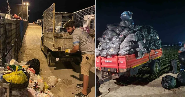 Kandıra sahillerinde 992 ton çöp toplandı Kocaeli Haberleri