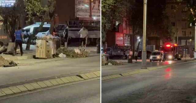 Kazı sırasında doğal gaz borusu delindi: Mahalleyi gaz kokusu sardı Kocaeli Haberleri