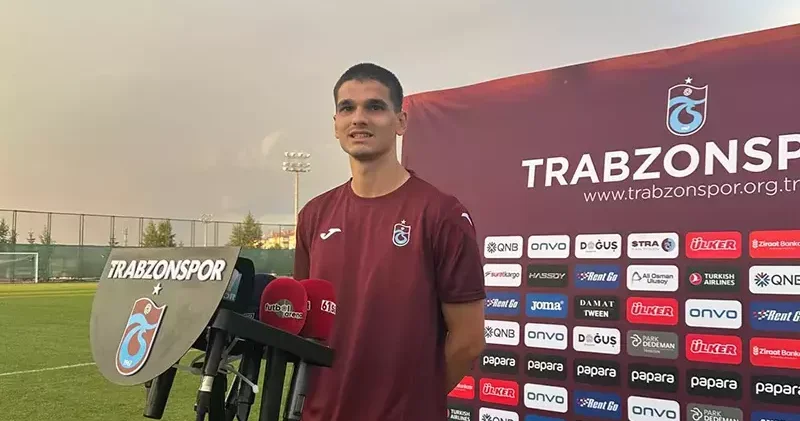 Trabzonsporlu genç oyuncu Salih Malkoçoğlu: Elimizden gelenin en iyisini yapmaya çalışıyoruz