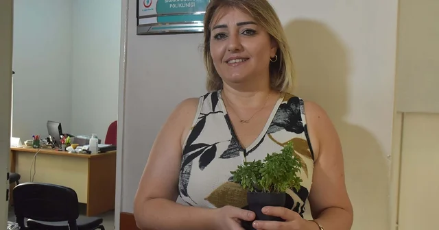 Sigarayı bırakan 25 yıllık tiryaki, kül tablasını saksıya dönüştürdü İzmir Haberleri