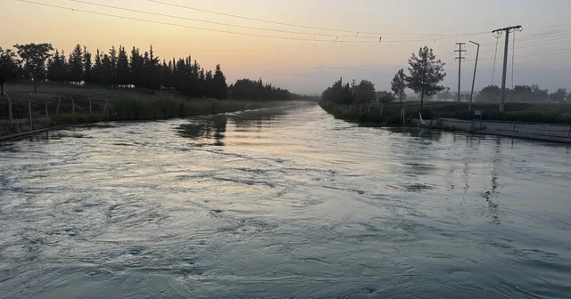 Şanlıurfa da sulama kanalına giren kişi kayboldu Şanlıurfa Haberleri