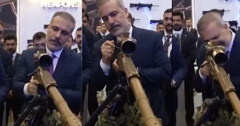 Dışişleri Bakanı Hakan Fidan ın bu görüntüsü sosyal medyayı salladı