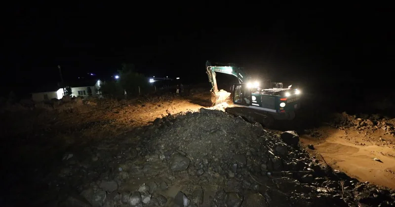 Kars ta sel ve heyelan nedeniyle köylerde hasar oluştu