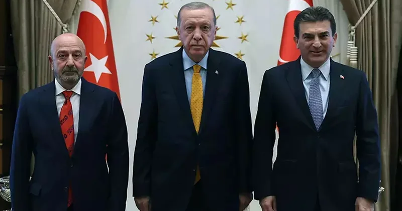 Cumhurbaşkanı Recep Tayyip Erdoğan, OYAK Heyeti ni kabul etti