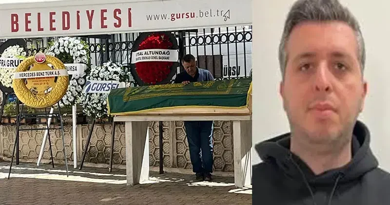 İstanbul daki kazada ölen Emrah Bursa’da toprağa verildi; 1 ay sonra baba olacakmış