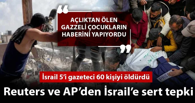 İsrail 5 gazeteciyi öldürdü: Reuters ve AP den sert açıklama