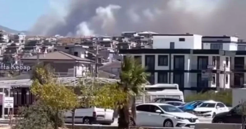 İzmir orman yangını: İzmir de alevler yine yükseldi SON DAKİKA HABERİ Son dakika haberleri