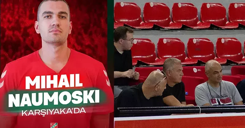 Karşıyaka, Naumoski yi açıkladı