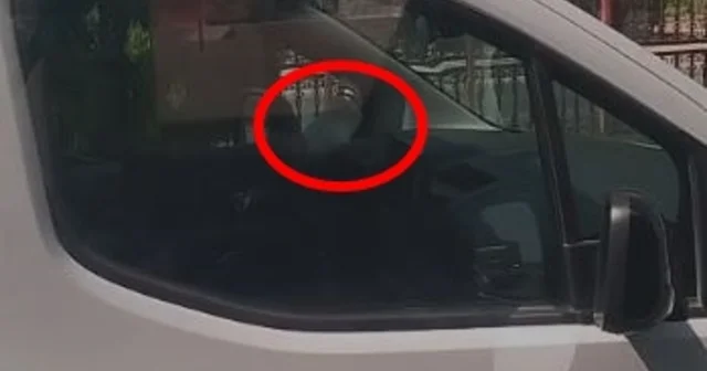 Bir ayağını cam kenarında araç kullandı; o anlar kamerada Mardin Haberleri