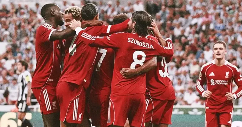 Nefes kesen maç Liverpool un: 16 yaşındaki yıldız, Newcastle United ın fişini çekti! Fanatik Gazetesi Futbol Haberleri Spor