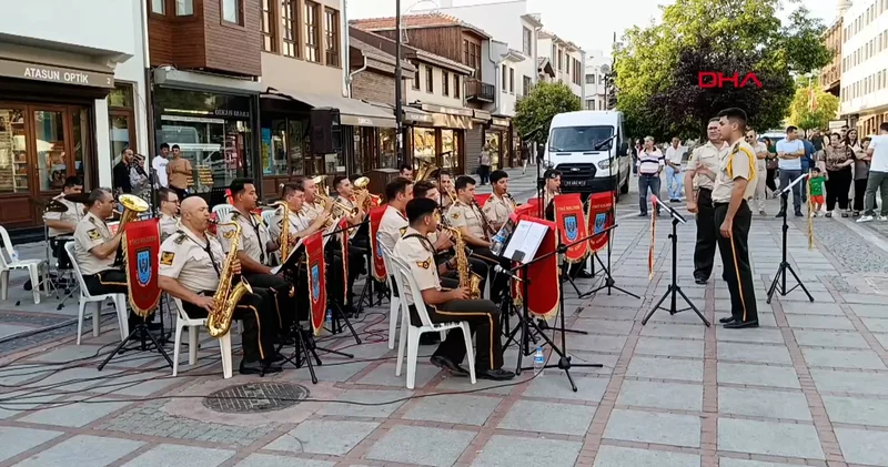 Edirne de Zafer Haftası kapsamında konser