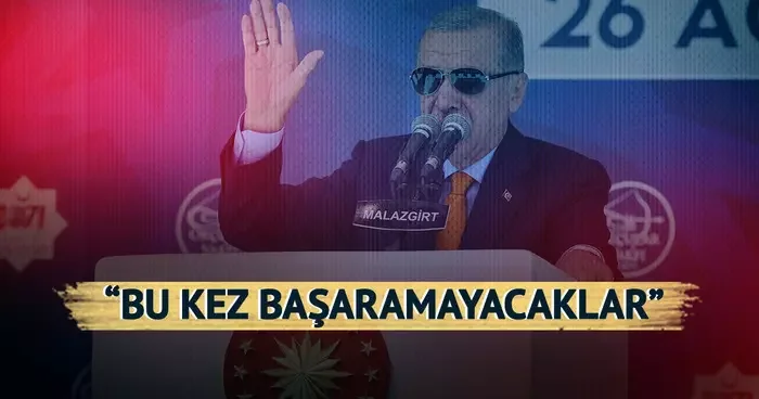 Son dakika Cumhurbaşkanı Erdoğan Bu kez başaramayacaklar diyerek rest çekti: Kuyumcu titizliğiyle devam ediyoruz
