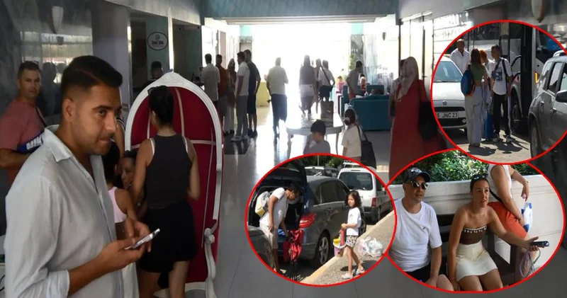 Maaş alamayan otel çalışanları iş bıraktı