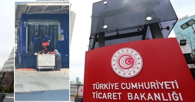 İstanbul da çöpe dökülen domateslerle ilgili Ticaret Bakanlığından açıklama Politika Haberleri