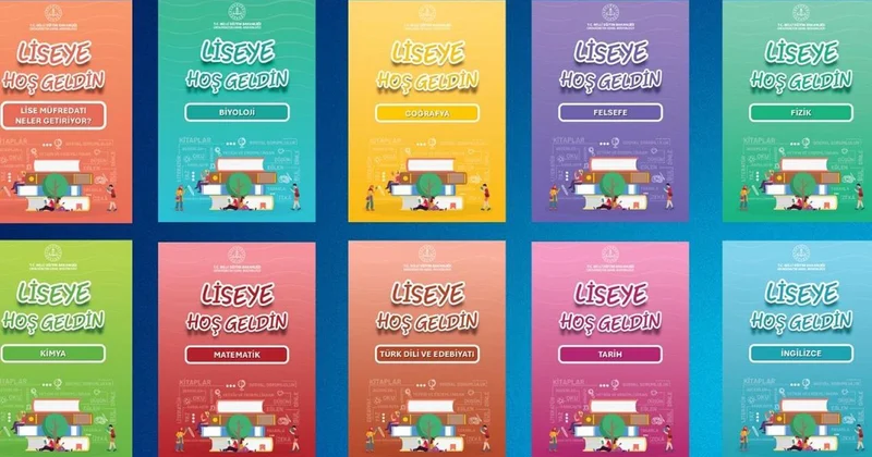 MEB den öğrencilere Liseye Hoş Geldin kitapları