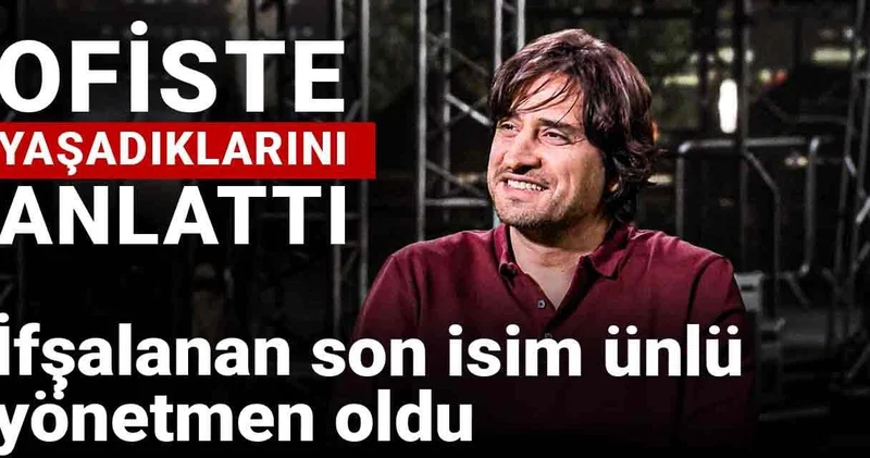 İfşalanan son isim ünlü yönetmen oldu! Ofiste yaşadıklarını anlattı