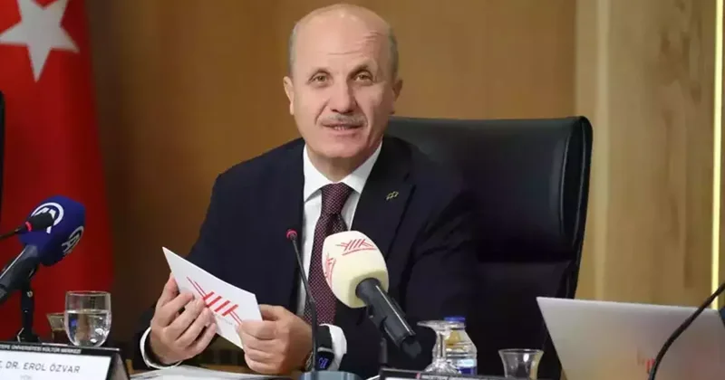 YÖK Başkanı Özvar: Uluslararası öğrenciler YKS kontenjanlarını kullanmıyor