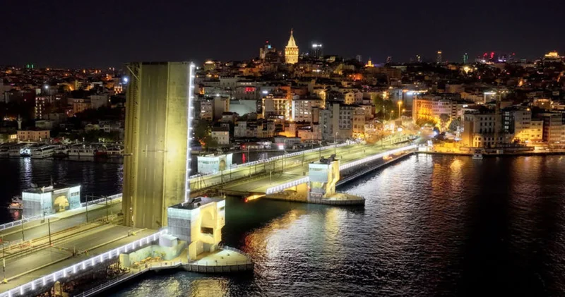 Yeni Galata Köprüsü nde bakım onarım çalışması Son dakika haberleri