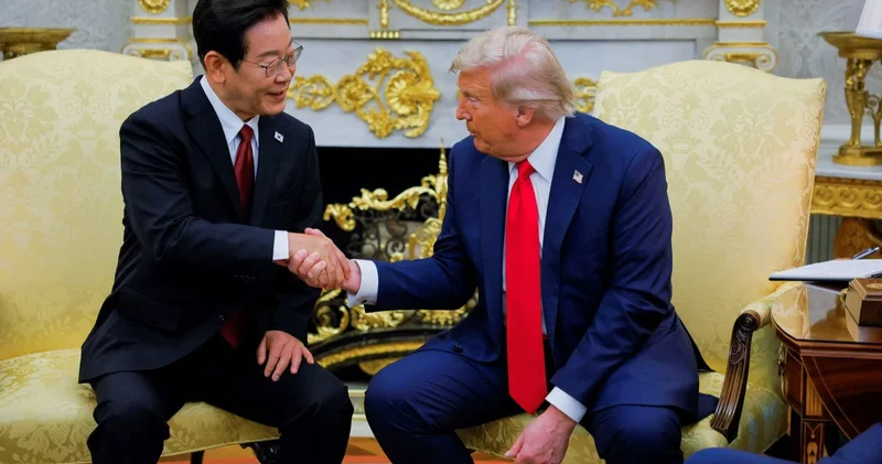 Donald Trump ı alt etti! Güney Kore lideri ustaca manevralarıyla ABD Başkanı nı soluksuz bıraktı!