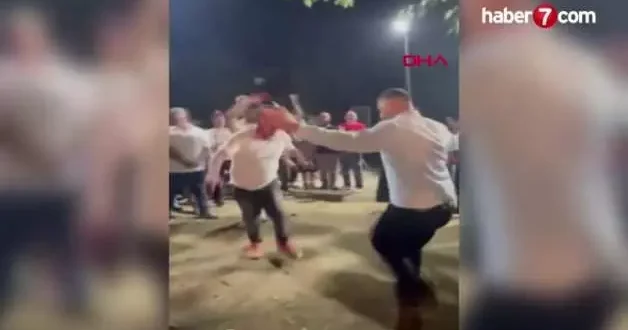 Önce göbek attı, sonra kurşun yağdırdı