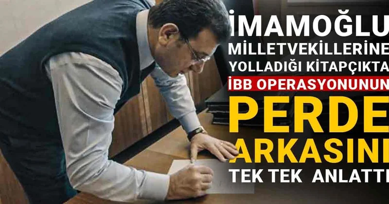 İmamoğlu, İBB operasyonunun perde arkasını tek tek anlattı