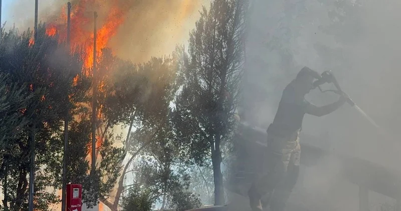 Aleviler akaryakıt istasyonuna hızla ilerledi! Faciaya ramak kalmıştı