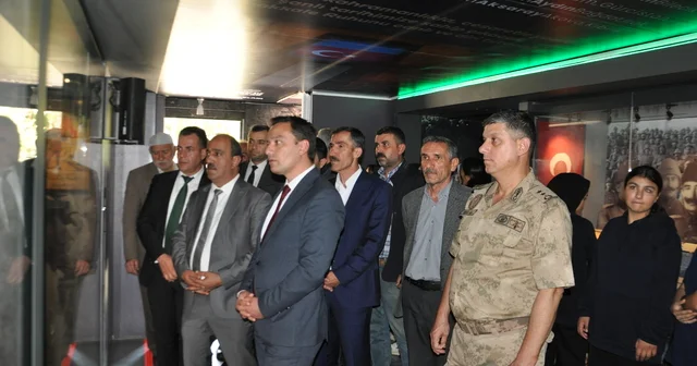 Çanakkale Savaşları Mobil Müzesi, Hizan da ziyarete açıldı Bitlis Haberleri