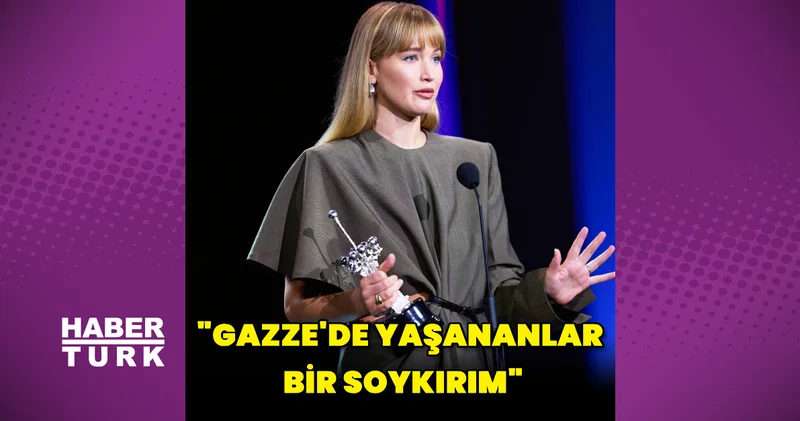 Jennifer Lawrence: Gazze de yaşananlar soykırım Magazin haberleri