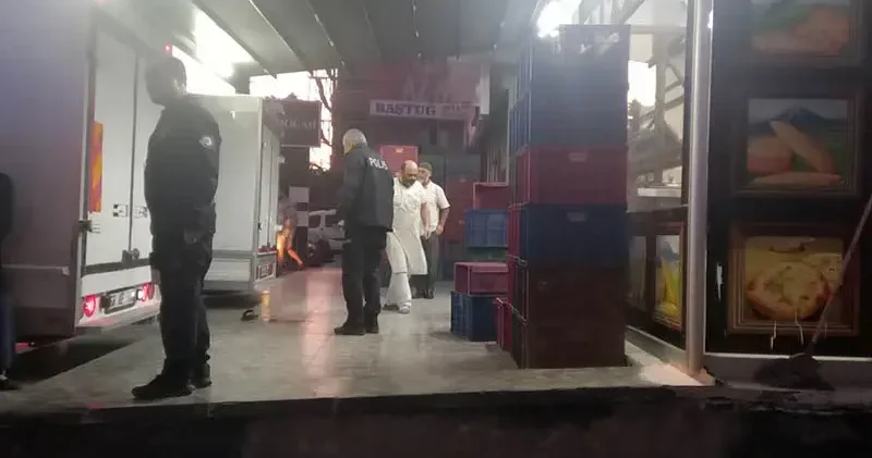 Fırıncı, takas sırasında 1 kasa fazla ekmek alan meslektaşını vurdu