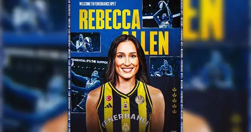 Rebecca Allen Fenerbahçe Opet’te