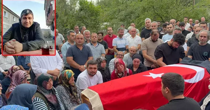 Zonguldak ta göçükte ölen madenci toprağa verildi