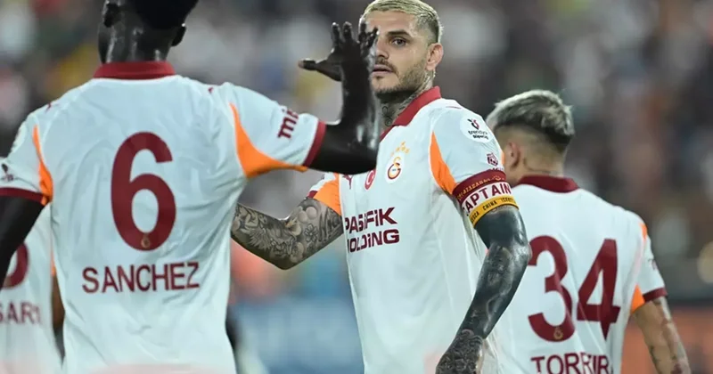 Galatasaray, Icardi nin tek golüyle ligde 7 de 7 yaptı