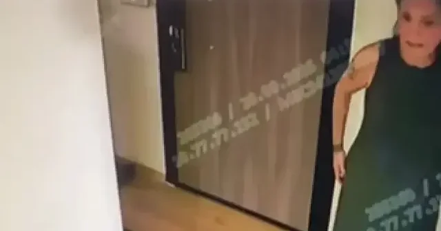 Şarkıcı Güllü nün balkondan düştüğü an yaşananlar kamerada VİDEO İZLE