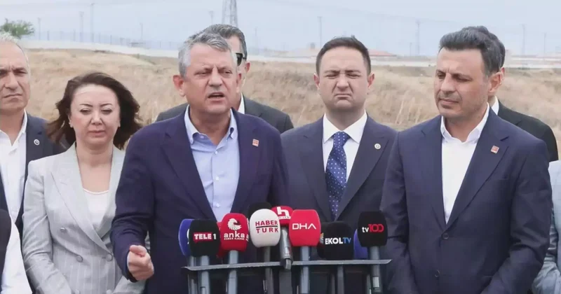 Özgür Özel, İmamoğlu nun duruşması sonrasında açıklama yaptı