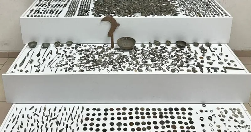 Binlerce tarihi eseri yurt dışına kaçıramadan yakalandılar Sözcü Gazetesi