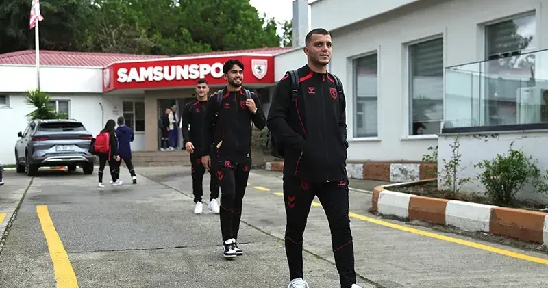 Samsunspor, Gaziantep FK deplasmanı için yola çıktı