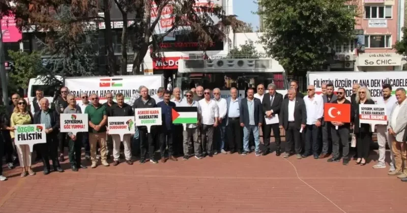 Yalova da üç federasyon Gazze için birleşti: Sessizlik zulmün en büyük destekçiliğidr