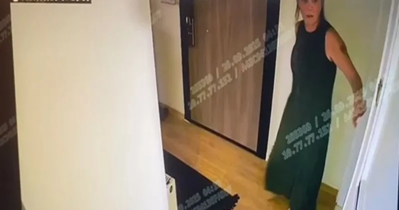 Şarkıcı Güllü’nün balkondan düşmeden önceki görüntüsü ortaya çıktı