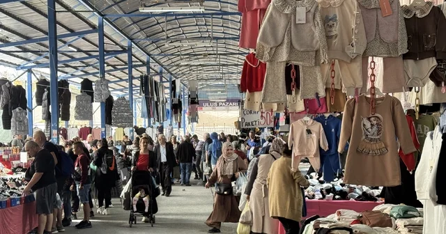Edirne de Bulgar ve Yunan turistlerin de ilgi gösterdiği Sosyete Pazarı mahkeme kararıyla yeniden kuruldu Edirne Haberleri